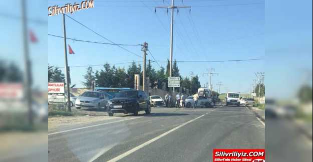 Fenerköy Yolunda Trafik Kazası… ÖZEL HABER
