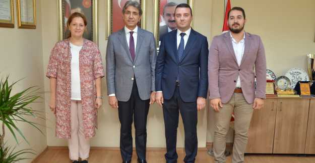 Mustafa Demir Silivri İlçe Başkanlığını Ziyaret Etti...