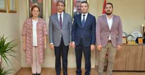 Mustafa Demir Silivri İlçe Başkanlığını Ziyaret Etti...